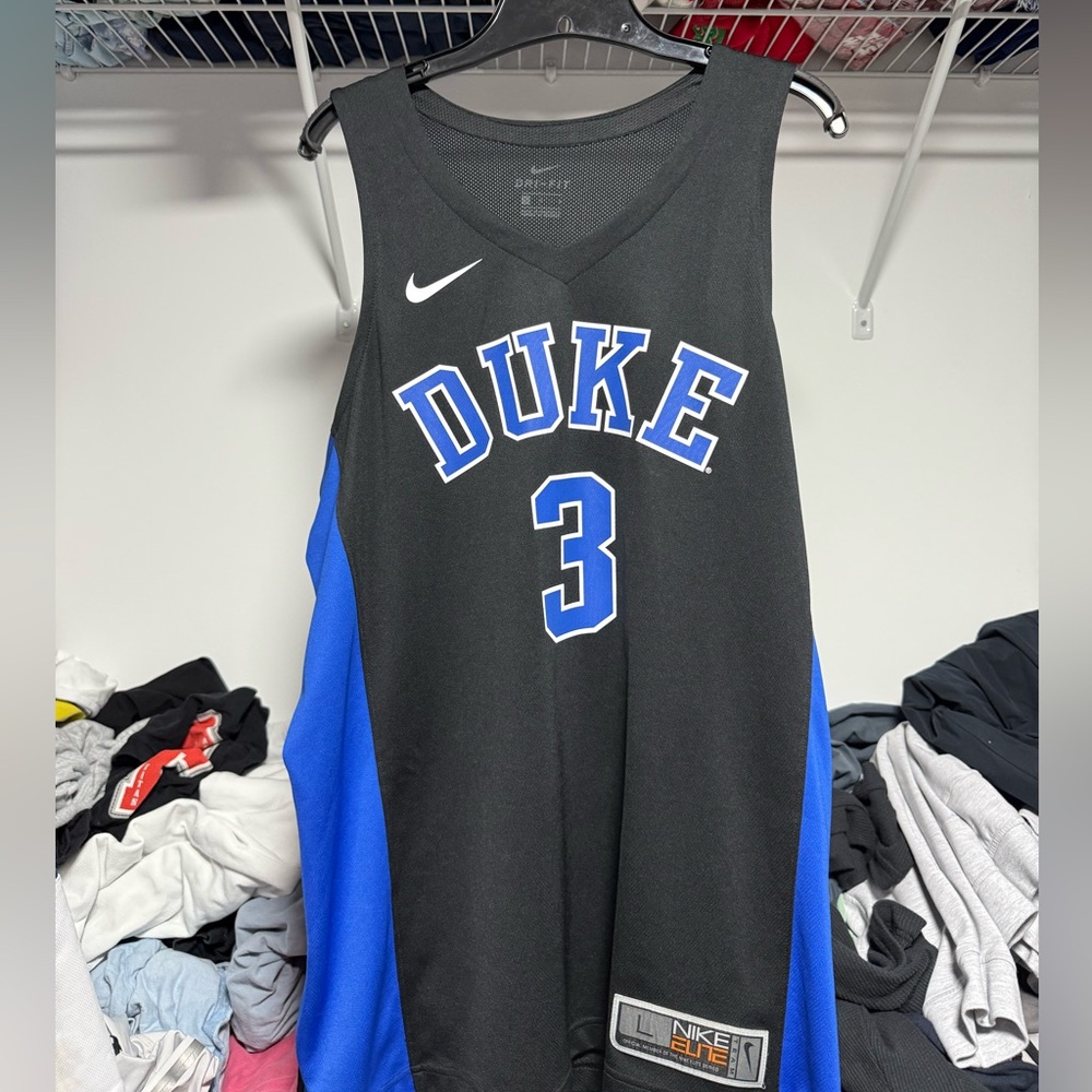 Large Duke Nike Basketball Jersey
